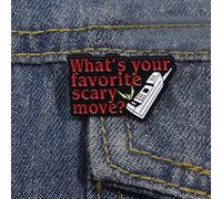 1 pezzo Spilla smaltata "Sono una sucker per i vampiri", spilla divertente per Ognissanti, gioiello da usare su zaini, abbigliamento e accessori di moda, zaini per la scuola, borse Kpop, forniture per