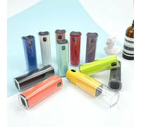 1 pezzo Spray portatile per la pulizia dello schermo di computer e telefono (Bottiglia vuota, liquido non incluso) verde,blu,rosa,Bianco,rosso,Viola,giallo,nero,colore arancione,grigio,primaveraABS