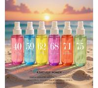 1 pezzo Spray profumato da 90ml alla fragranza brasiliana da spiaggia, un esclusivo deodorante essenziale, un best seller internazionale, 6 profumi a scelta, portatile, un'alternativa ai grandi marchi