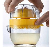 1 pezzo Spremi-agrumi portatile multifunzione - Spremiagrumi manuale efficiente per limoni, Spremiagrumi manuale per arance/limoni, Design a pressione facile senza elettricità, Adatto per cucina, rist