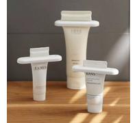 1 pezzo Spremitore di dentifricio a pressione facile - Erogatore manuale di dentifricio e maschera per il viso, accessorio multifunzionale da bagno, compatto e senza elettricità, applicatore per masch