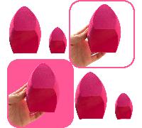 1 pezzo Spugna per trucco extra large alla moda, morbida e delicata sulla pelle, un enorme applicatore per trucco per accelerare la tua applicazione del trucco, trucco, economico, decorazione della st