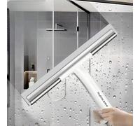 1 pezzo Squeegee multifunzione in silicone da 40,5 cm Joybos, squeegee multifunzione con lama rimovibile, rimuove efficacemente calcare e residui di sapone, pulizia con una sola passata, perfetto per 