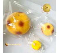 1 pezzo - Squishy, patata gigante da 10 cm per il sollievo dallo stress, rimbalzo lento, texture fluida mochi, patata modellabile per il sollievo dallo stress, piccola, extra grande da spremere - Rega