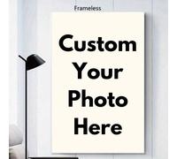 1 pezzo Stampa cartellone personalizzata - Crea la tua opera d'arte da parete usando la tua immagine - Decorazione per la casa e cartellone fotografico personalizzato, senza cornice, decorativo e bell