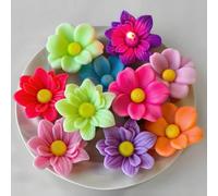 1 pezzo Stampo in silicone per fiore 3D simulato - Design unico a forma di fiore profumato e design dettagliato dei petali, adatto per realizzare in modo artigianale candele profumate, colata, irrigaz