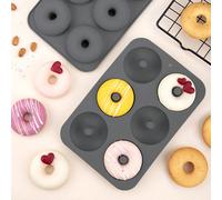 1 pezzo Stampo multi griglia grigio ciambella a forma di torta silicone pane per DIY Tagli UnicaSilicone