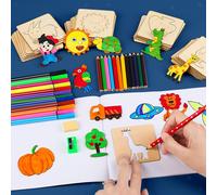 1 Pezzo Stencil Da Disegno per Bambini E Prescolari Modello Pittura Montessori