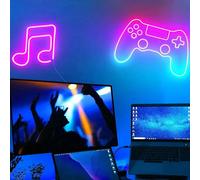 1 pezzo Striscia luminosa LED al neon impermeabile, design fai-da-te per sala giochi, camera da letto, soggiorno, cucina, bar, corridoio, decorazione per feste, decorazione esterna, decorazione per at