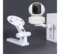 1 pezzo Supporto a parete per telecamera, compatibile con TP-Link Tapo C200/C210, Kasa EC70/KC410S Telecamera di sorveglianza per interni con inclinazione e rotazione, Supporto per soffitto per intern