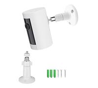 [1 pezzo] Supporto da parete di regolazione, compatibile con anello Stick Up Cam Pro, anello interno cam (1 gen), supporto per fotocamera regolabile a 360°, supporto per telecamera di sicurezza