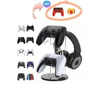 1 pezzo Supporto da tavolo universale in acrilico staccabile, supporto per cuffie, supporto per display per controller di giochi Switch/elettronica di consumo/console di giochi PS/accessori Tagli Unic