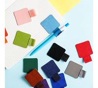 1 pezzo Supporto per penna autoadesivo creativo per quaderni | Passante in pelle PU elastico per penna | Inserto per penna versatile compatibile con iPad e tablet | Accessorio per cancelleria semplice