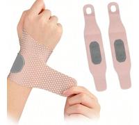 1 pezzo Supporto per polso ultra sottile, allevia la sindrome del tunnel carpale, l'artrite, il dolore da tendinite, fascia elastica per polso adatta per mano destra e sinistra, ideale per gli appassi
