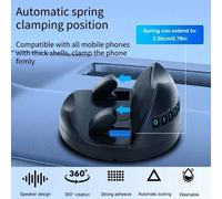 1 pezzo Supporto per telefono da cruscotto auto multifunzionale con cartello di parcheggio, rotazione a 360° per navigazione, targa con numero di telefono per auto, accessori auto, supporto per telefo