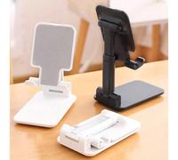 1 pezzo Supporto regolabile e pieghevole per telefono, supporto da tavolo portatile e comodo, supporto in plastica antiscivolo per tablet, senza batteria richiesta 1 pz - bianco,1 pezzo-rosa,1 pz - Ne
