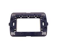 1 Pezzo Supporto Telaio Compatibile con Bticino Living International e Living Light, 3 Moduli Per Scatola 503, Serie MBL, Colore Blu