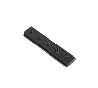 1 pezzo T-Slider per T-Slot M6/M8 T-Track Slider Dado scorrevole in lega di alluminio Slot a T per strumenti di lavorazione del legno Jigs Vite di fissaggio (100 mm nero)