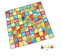 1 pezzo Tabellone pieghevole per il gioco dell'Oca [plastica leggera], gioco da tavolo divertente, gioco dell'Oca portatile, gioco da tavolo, gioco da festa, regalo per giochi Scacchiera 38*38 cm,Scac