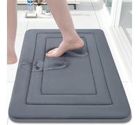 1 pezzo Tappetino da bagno in memory foam antifatica, tappeto vintage assorbente e antiscivolo, imbottito, resistente alle macchie e impermeabile, tappeto lungo e comodo per stare in piedi, adatto per