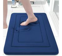 1 pezzo Tappetino da bagno in memory foam antifatica, tappeto vintage assorbente e antiscivolo, imbottito, resistente alle macchie e impermeabile, tappeto lungo e comodo per stare in piedi, adatto per