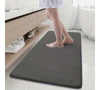 1 pezzo Tappetino da bagno in memory foam, tappeto da cucina bohémien antifatica, tappeto spesso vintage assorbente e antiscivolo, tappeto da pavimento impermeabile e lungo, comodo tappetino per stare