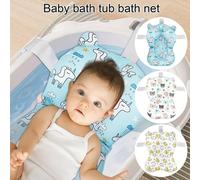 1 pezzo Tappetino di supporto per il bagnetto del bambino con motivo a cartoni animati, un tappetino da bagno morbido e confortevole, con design antiscivolo regolabile, che permette ai bambini di vive