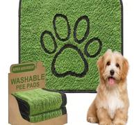 1 pezzo Tappetino lavabile per urina di cane, super assorbente e riutilizzabile per cuccioli, per addestramento, pavimento, divano, letto & gabbia, impermeabile & antiscivolo, tappetino per l'addestra
