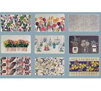 1 Pezzo Tappeto Casa in Lino Artificiale 53 x 240 cm Vari Decori