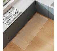 1 pezzo Tappeto da cucina in PVC, protettore per tappeti - Spessore 1,5 mm, 1,88 kg/mq, fondo antiscivolo, superficie liscia e resistente ai graffi, facile da pulire, adatto per cucina, soggiorno, ing
