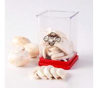 1 pezzo Tazza per affettare, Tritatutto multifunzione per verdure, per affettare, tagliare a cubetti, tritare, utensili da cucina, Affettatrice rapida multifunzione per frutta e verdura con tagliere s