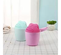 1 pezzo Tazza per shampoo a cartoni animati, accessorio per il bagnetto del bambino, assistente per il lavaggio dei capelli dei bambini, previene la paura dei bambini per il lavaggio dei capelli, tazz