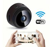 1 pezzo Telecamera mini A9: Telecamera IP WiFi HD da 2.4G con visione notturna, sicurezza domestica intelligente, visualizzazione remota da mobile, allarme di rilevamento del movimento e baby monitor