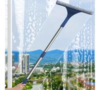 1 pezzo, Tergi-vetro telescopico bidirezionale in vetro - Strumento di pulizia domestica per finestre, pavimenti e auto, decorazione per la casa e il bagno, decorazione autunnale, ritorno a scuola Acc