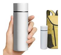 1 Pezzo Termos Caffè Mini, Borraccia Piccola, Thermos Caffe Piccolo, Thermos Piccolo, per Viaggi, Scuola, Sport, Campeggio (Bianco)