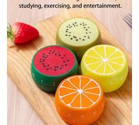 1 pezzo Timer a forma di frutta, orologio e promemoria a doppio uso per bambini, cucina, studenti, autodisciplina 1 pz (limone),1 pezzo (anguria)ABS
