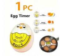 1 pezzo Timer per uova, timer per uova a cambiamento di colore - misurazione precisa del tempo di bollitura, strumento di tempistica per la alimentare, cucina uova perfette, conveniente per ristoranti