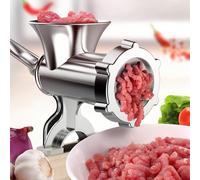 1 pezzo Tritacarne manuale - Tritacarne/Insaccatrice manuale/Macinacarne da tavolo per maiale/Imbuto per insaccati, per hamburger fatti in casa, utensile da cucina manuale 1 pz Piccolo,1 pz GrandeLega