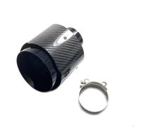 1 Pezzo Tubo Di Scarico Per Auto In Acciaio Inox Terminale Di Scarico 130 Mm Ugelli Universali Punta Del Silenziatore Terminale Scarico Auto(70MM IN 130MM OUT)