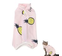 1 Pezzo Tutina professionale per gatti, tuta per il recupero dalla chirurgia del gattino, alternativa per gatti dopo l'intervento per ferite addominali o malattie della pelle (taglia M)