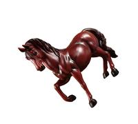 1 Pezzo Vaso Forma Cavallo In Resina Portamonete Bambini Borgogna