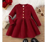 1 pezzo Vestito verde rotondo ed elegante per bambina SHEIN, con fasce, adatto per feste di compleanno, serate, spettacoli, matrimoni, battesimi, cerimonie di apertura, adatto per uso quotidiano, adat