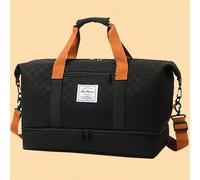 1 pezzo Zaino da uomo in patchwork nero e grigio, borsa da lavoro di alta qualità e resistente all'acqua con grande capacità, regalo di San Valentino, borsa da viaggio Blocchi di colorePoliammide