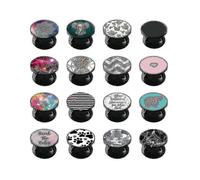 (1) Phone Holder Rotatable Round Bracket Anti-fall Lazy Finger Ring Mobile Stand Tw