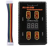 1 - Piastra di ricarica bilanciata parallela per batteria LiPo 6S, scheda di ricarica parallela con spina XT60, uscita a 4 canali per batterie di droni RC, include 40A e