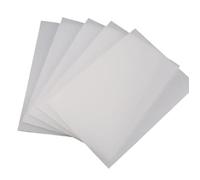 1 piastra diffusore PS opaca bifacciale smerigliata opalina da 1,4 mm for illuminazione a LED - Resistente ai raggi U-V e ad alta trasmittanza(100x200x1.4mm)