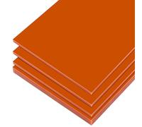 1 Piastra Elettrica In Bachelite Arancione Rossa, Pannello Isolante In Resina Fenolica Da 1-20 Mm Di Spessore, Fogli Antistatici E Resistenti Alle Alte Temperature(100x100x1mm)