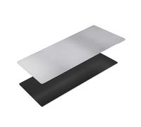 1 piastra flessibile in acciaio for stampanti 3D - Piattaforma di base magnetica 231x131 mm for stampa in resina
