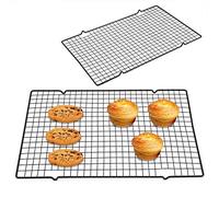 1 Piece Cooling Rack for Baking 40.5 x 25 x 1.5cm Stainless Steel Grill Wire Rack for Oven Roasting Baking Cooking Grilling