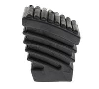 1 Piedini in gomma per batteria hardware per batteria, supporto per piatti, staffa grande nera